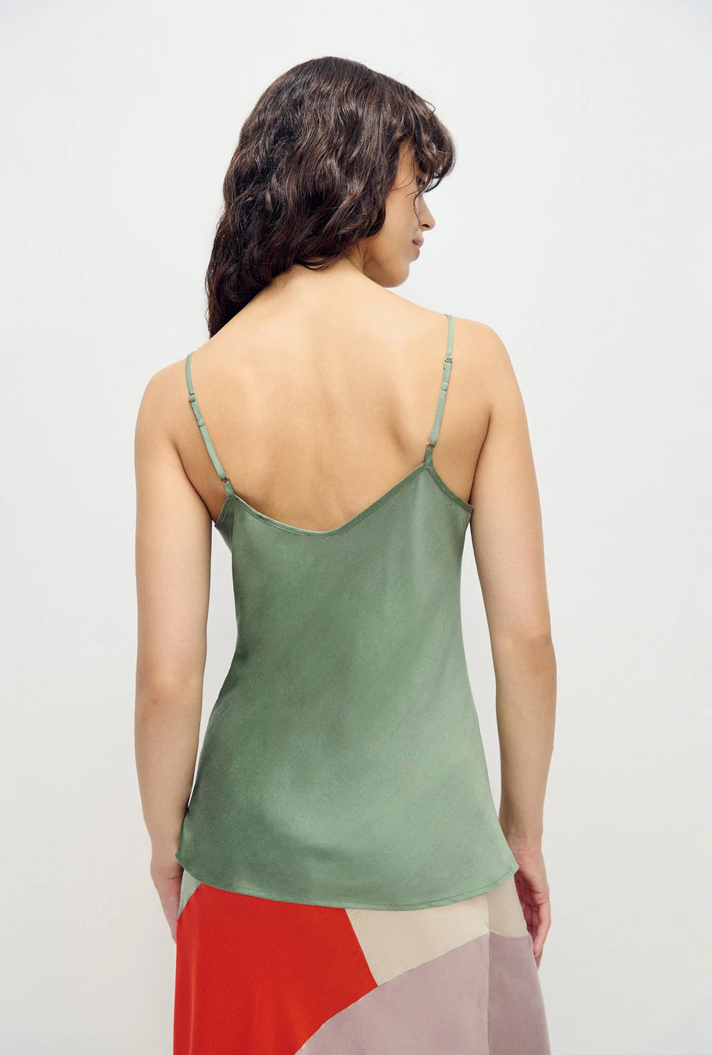 Bias Cut Cami -Moonshine