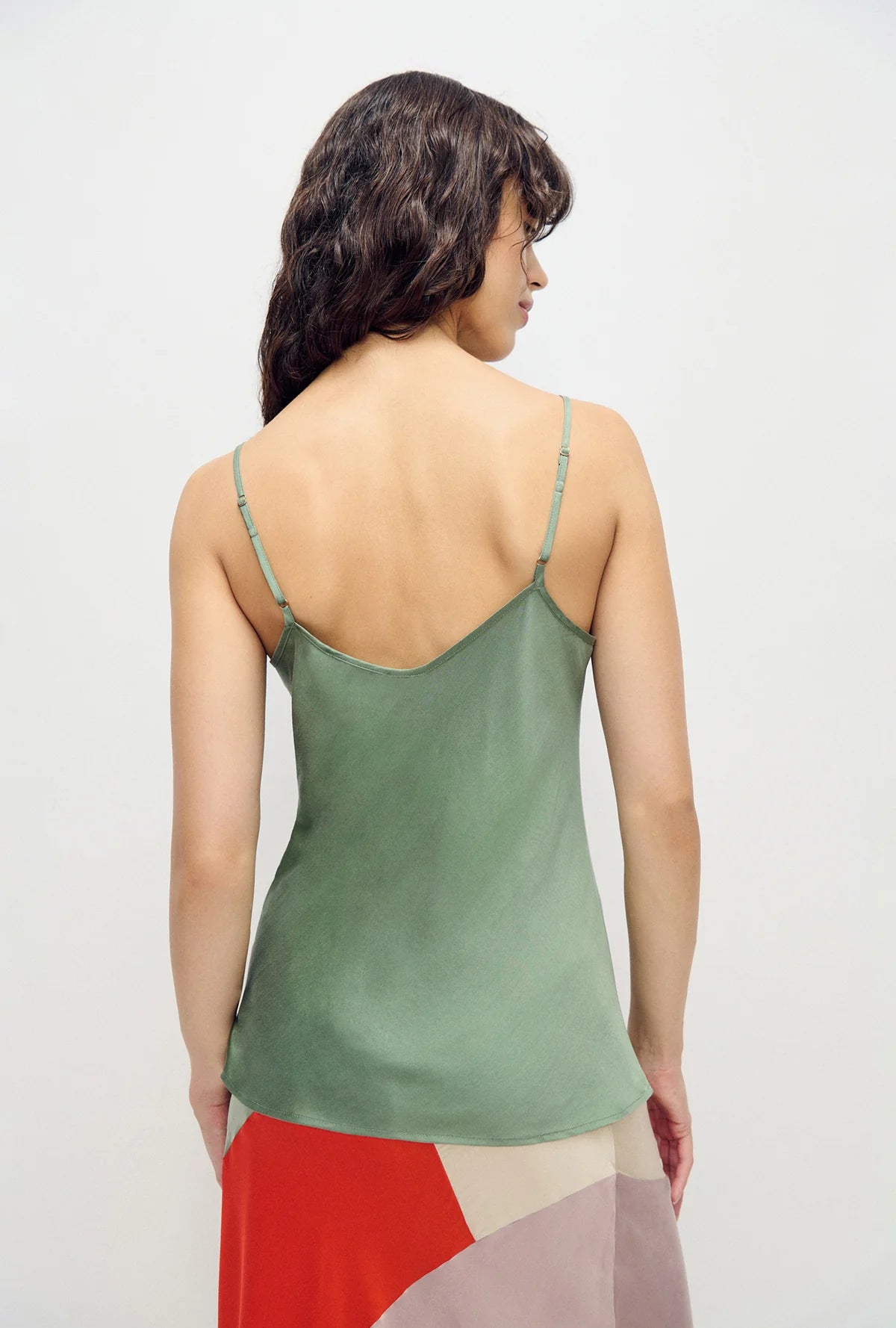 Bias Cut Cami -Moonshine
