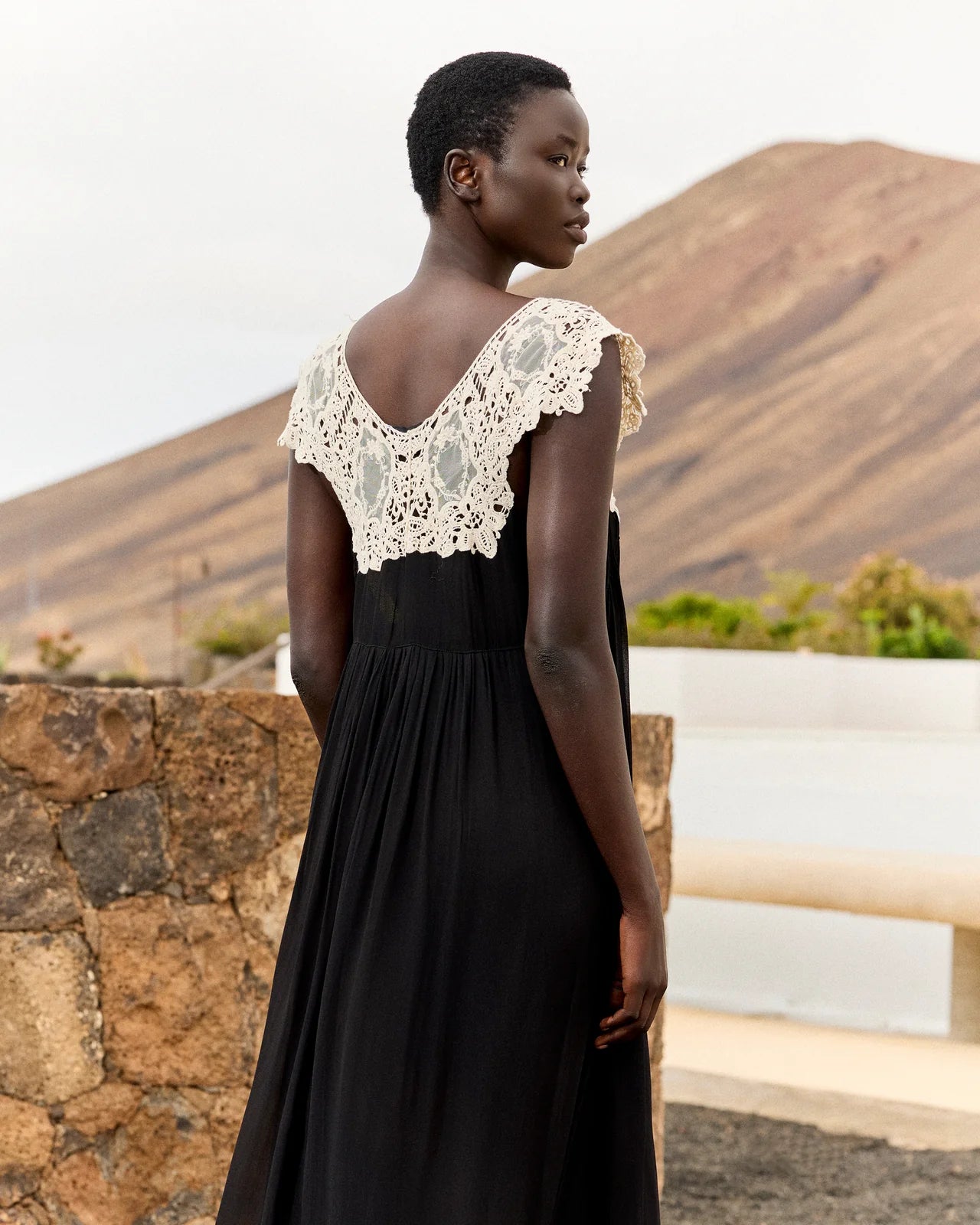 Baron Black/Ecru Dress