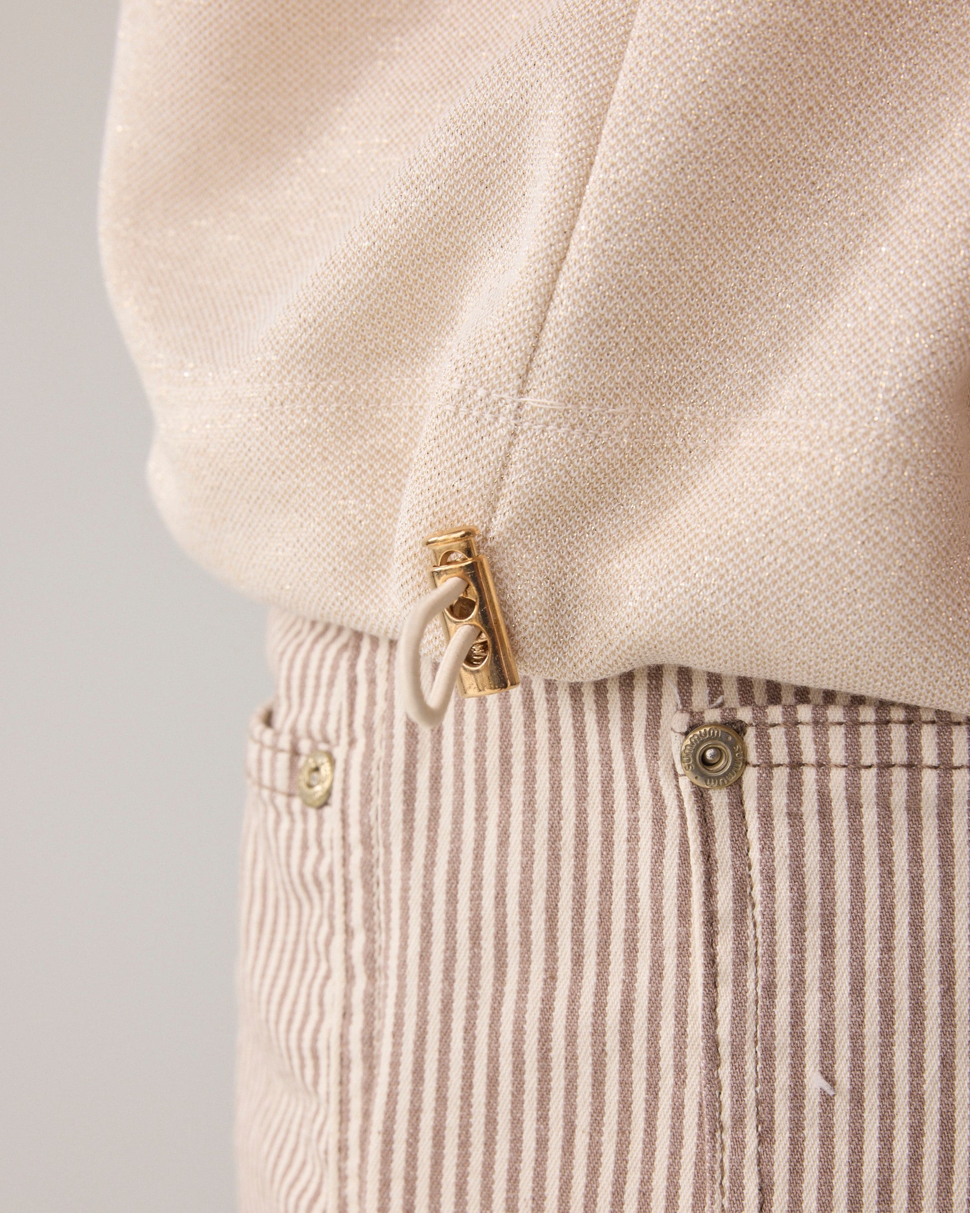Pique Top - Ivory