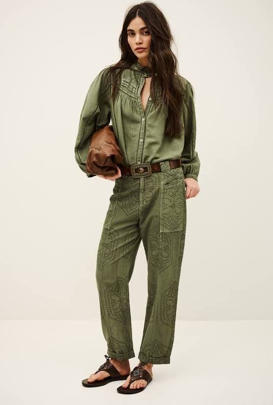 Giany Khaki Genes Pant