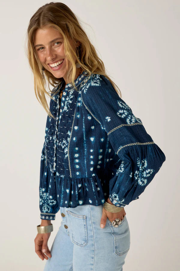Sora Blouse - Shibori