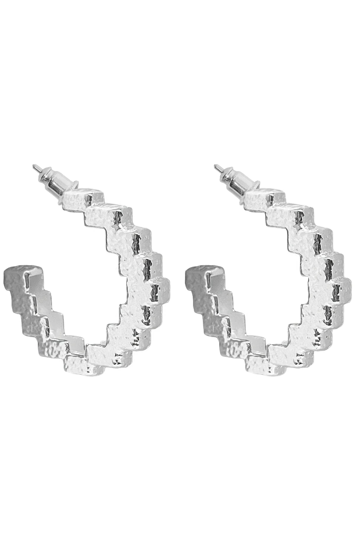 Gabrielle Earrings - Silver