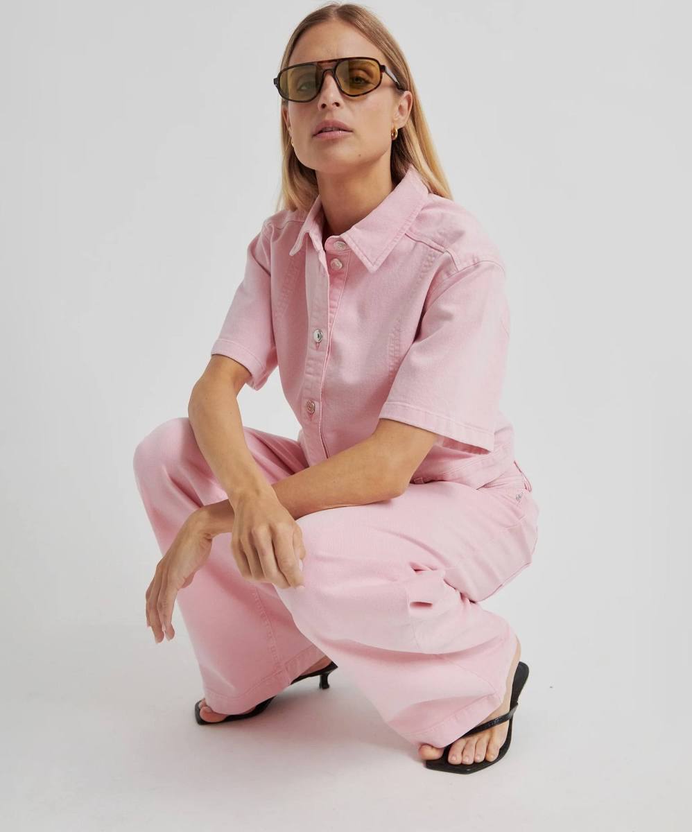 Isella Denim jeans - Pale Lilac