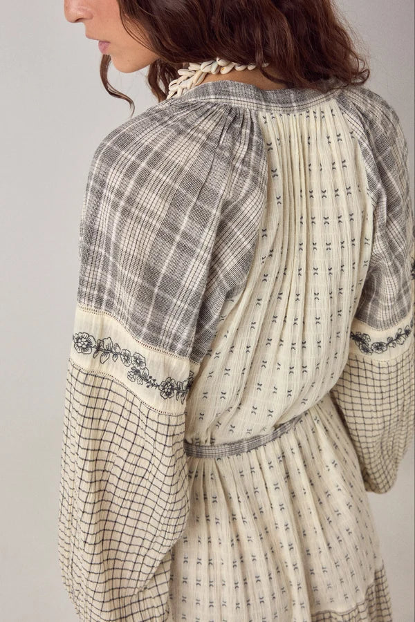 Alba Dress - Patchwork Notes