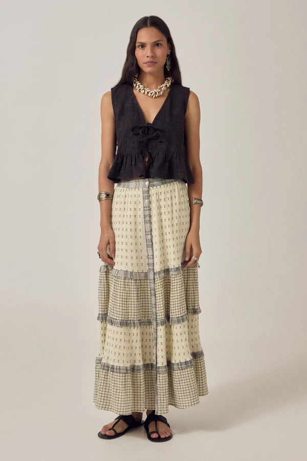 Cosette Skirt - Patchwork Notes