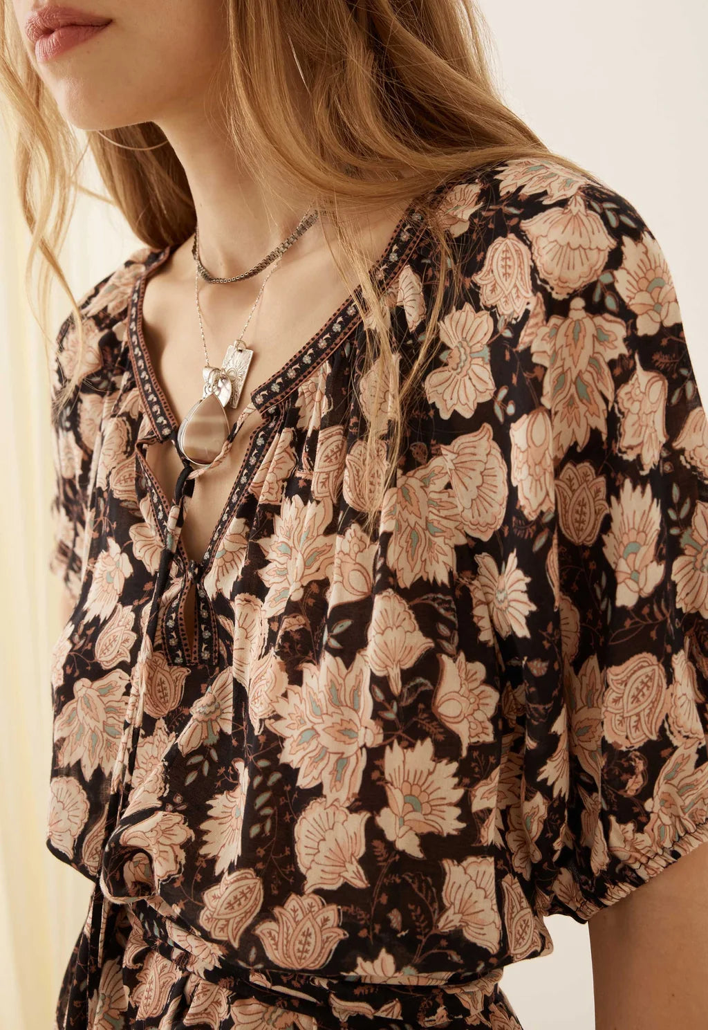 Petalwood Mini Dress -Nightfall - Pre Order