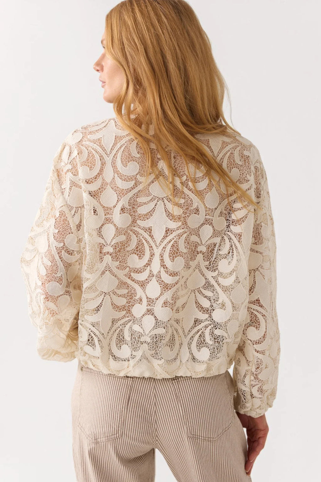 Ivory Lace Jacket