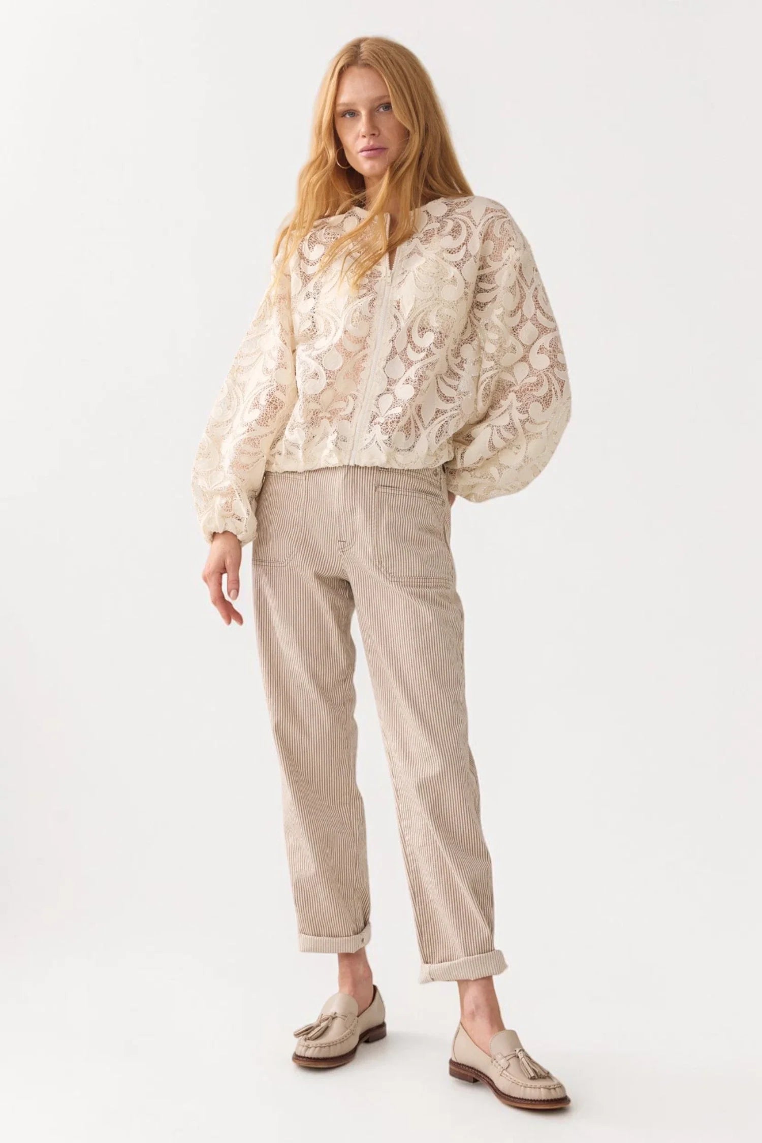 Ivory Lace Jacket