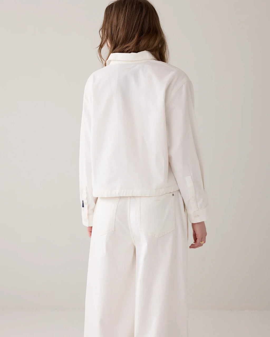 White Denim Blouse/Jacket