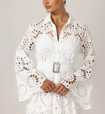 Ruby Broderie Dress