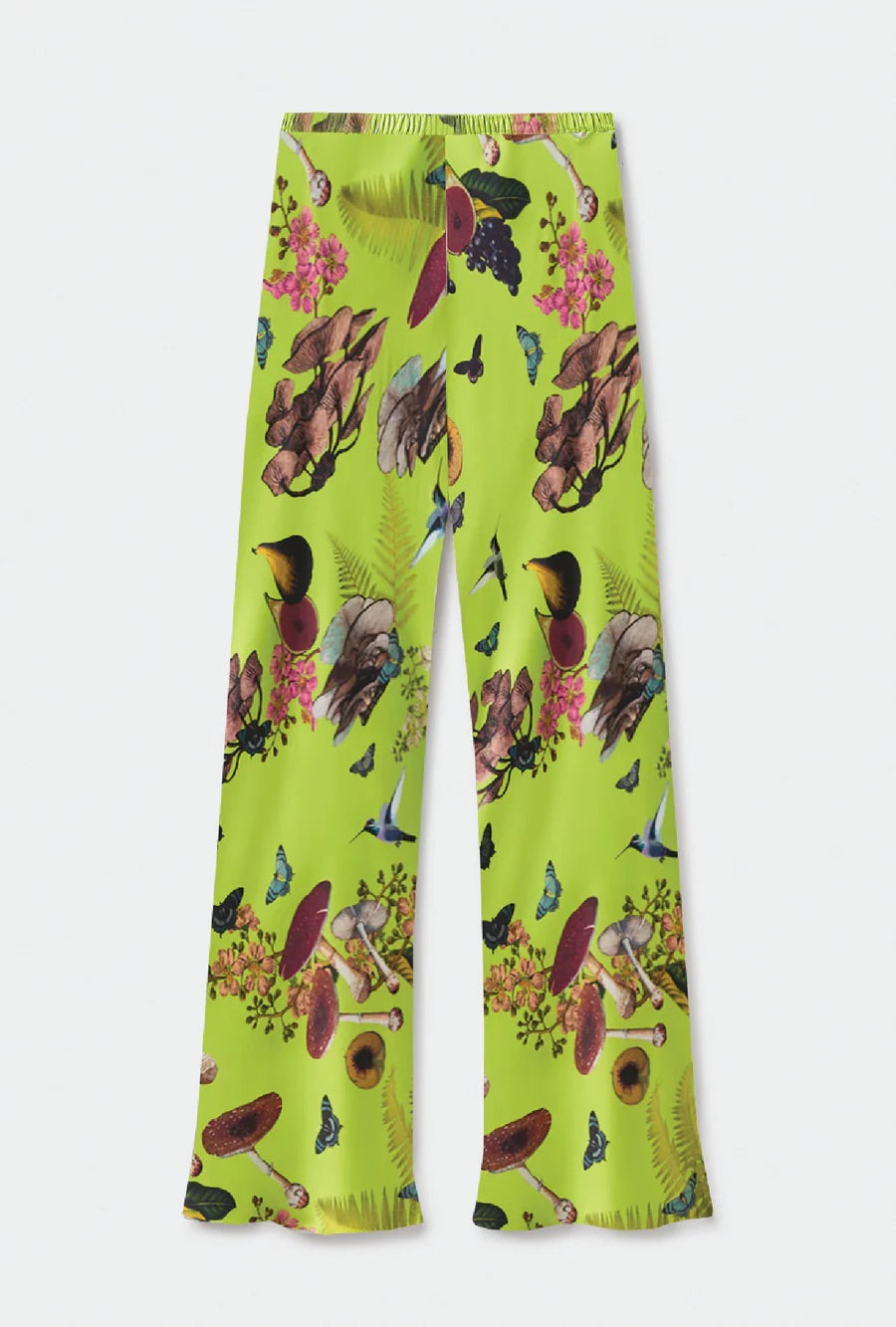 Silk Bias Cut Pants