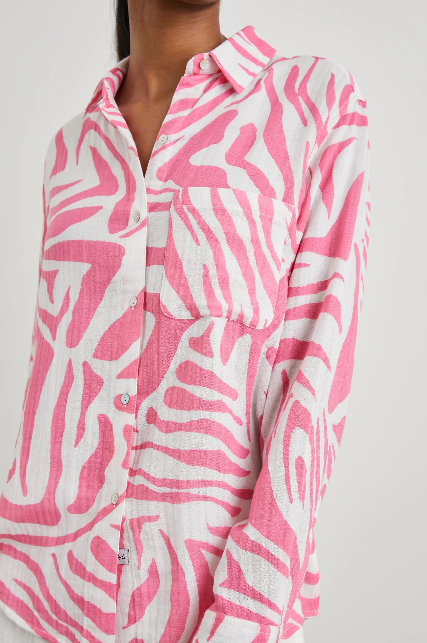 Ellis Shirt - Pink Tiger