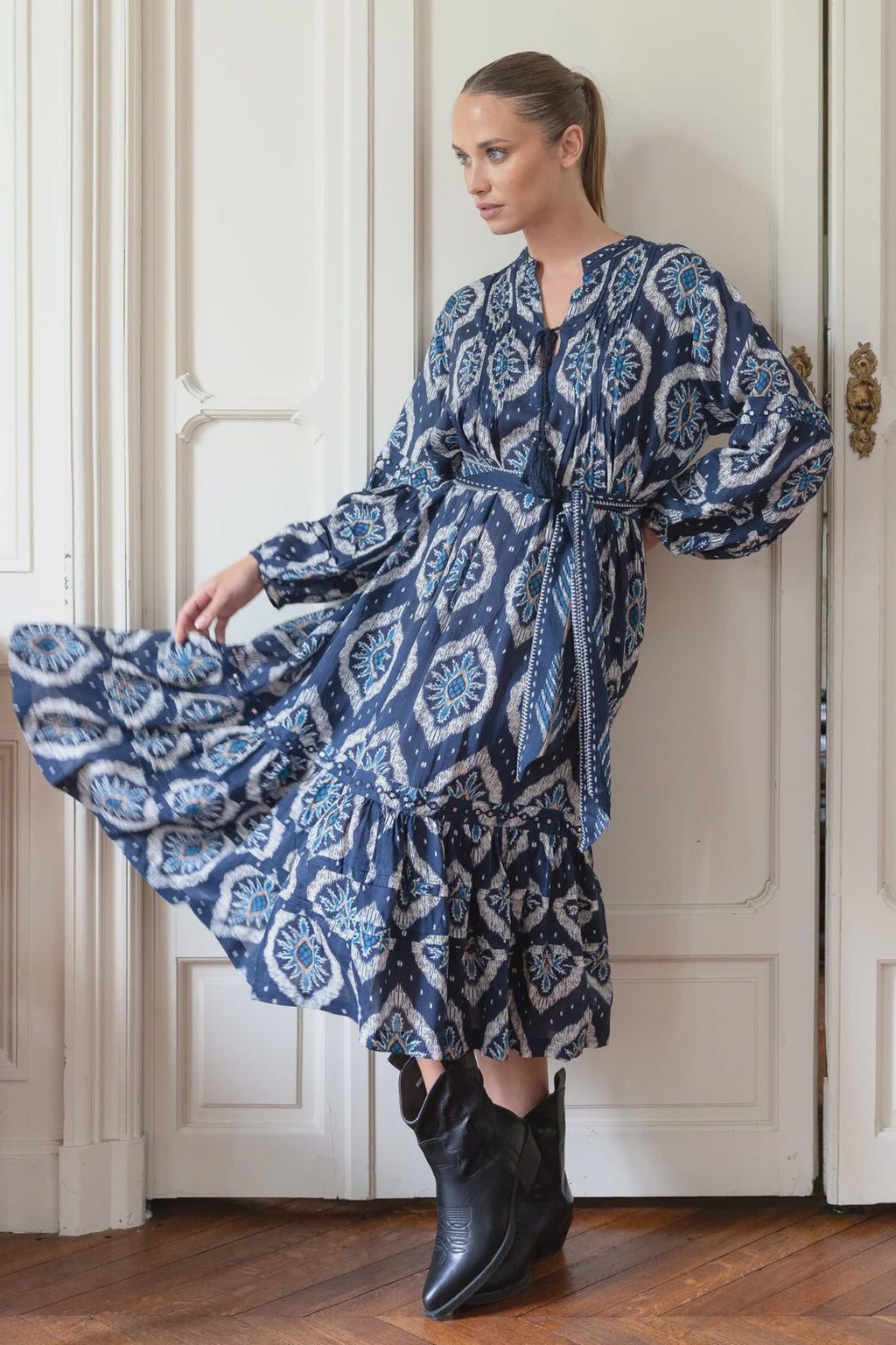 Martika Navy Dress