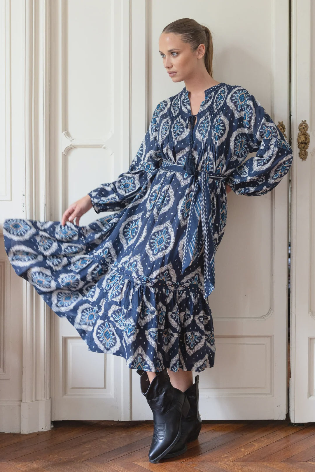 Martika Navy Dress