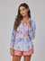 Full Button Down Hipster Shirt - Garden Mist