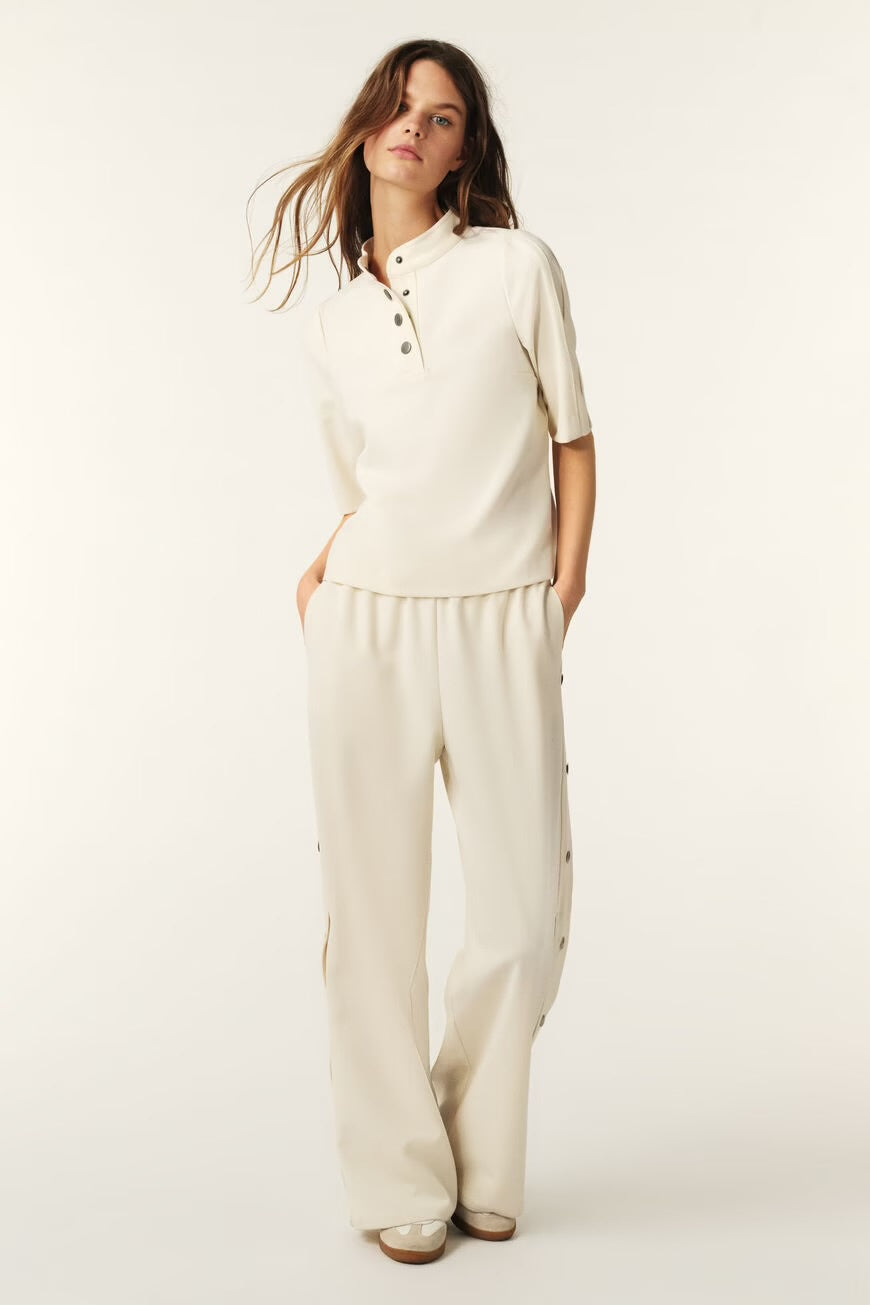 Jimeo Jacker Ecru Top