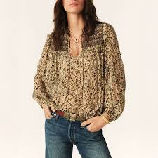 Capucine Ecru Blouse