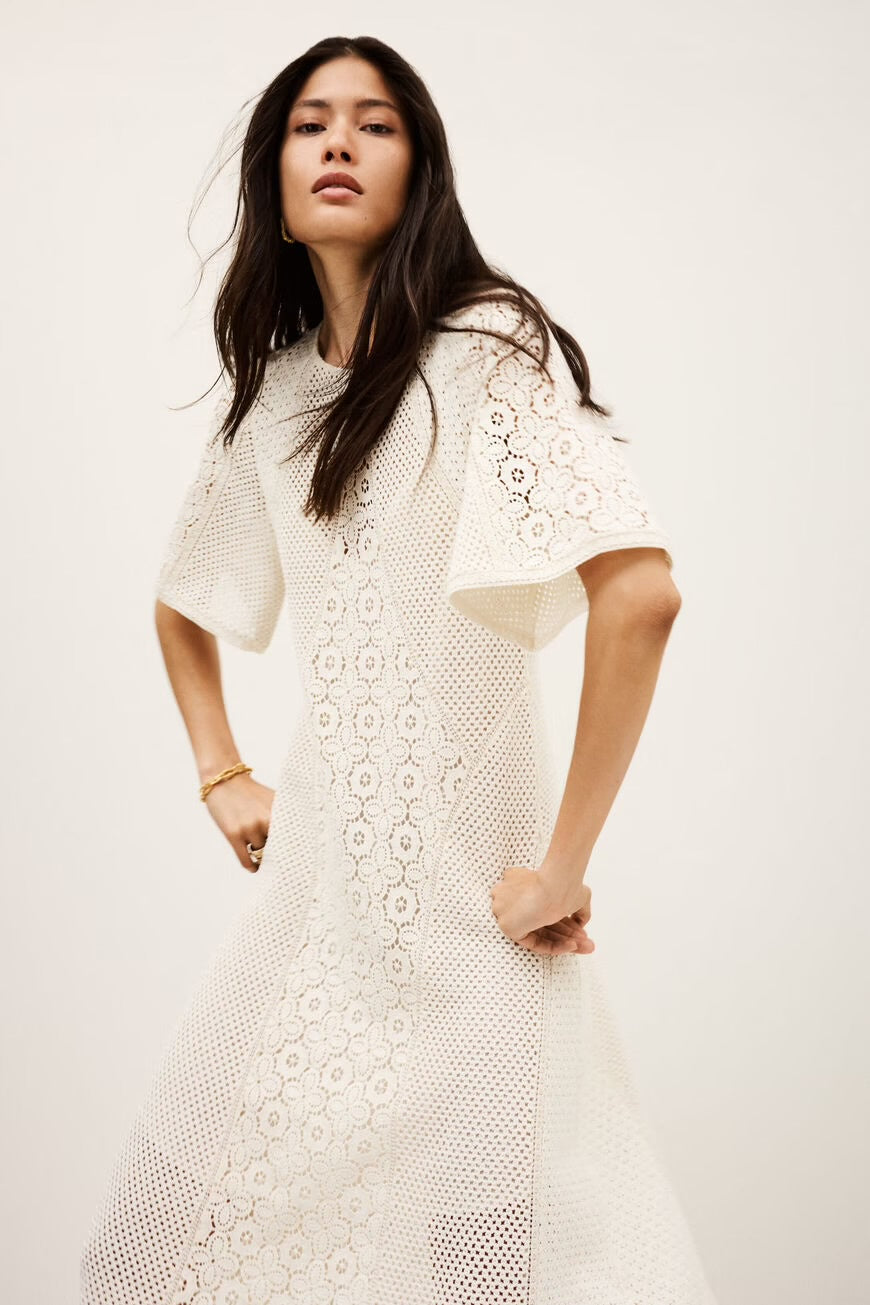 Moody Ecru Dress