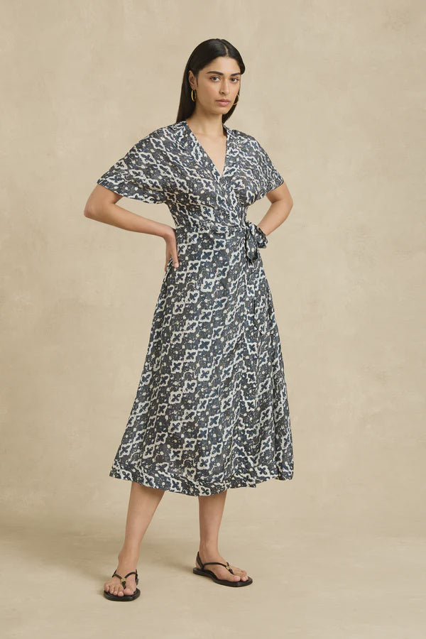 Clementine Dress - Pathway Charcoal
