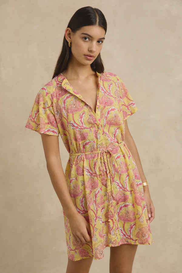 Sally Dress - Hibiscus Yellow