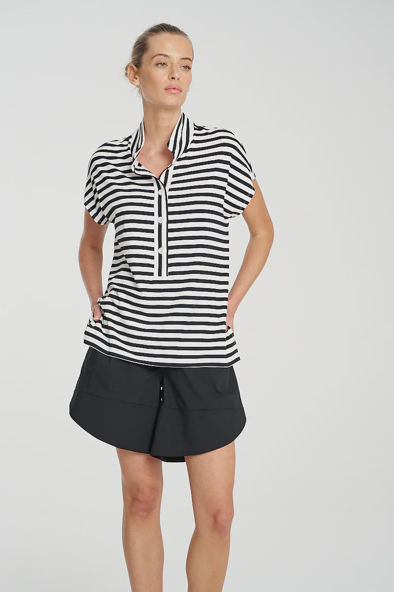 Henley Tank - Picasso Stripe