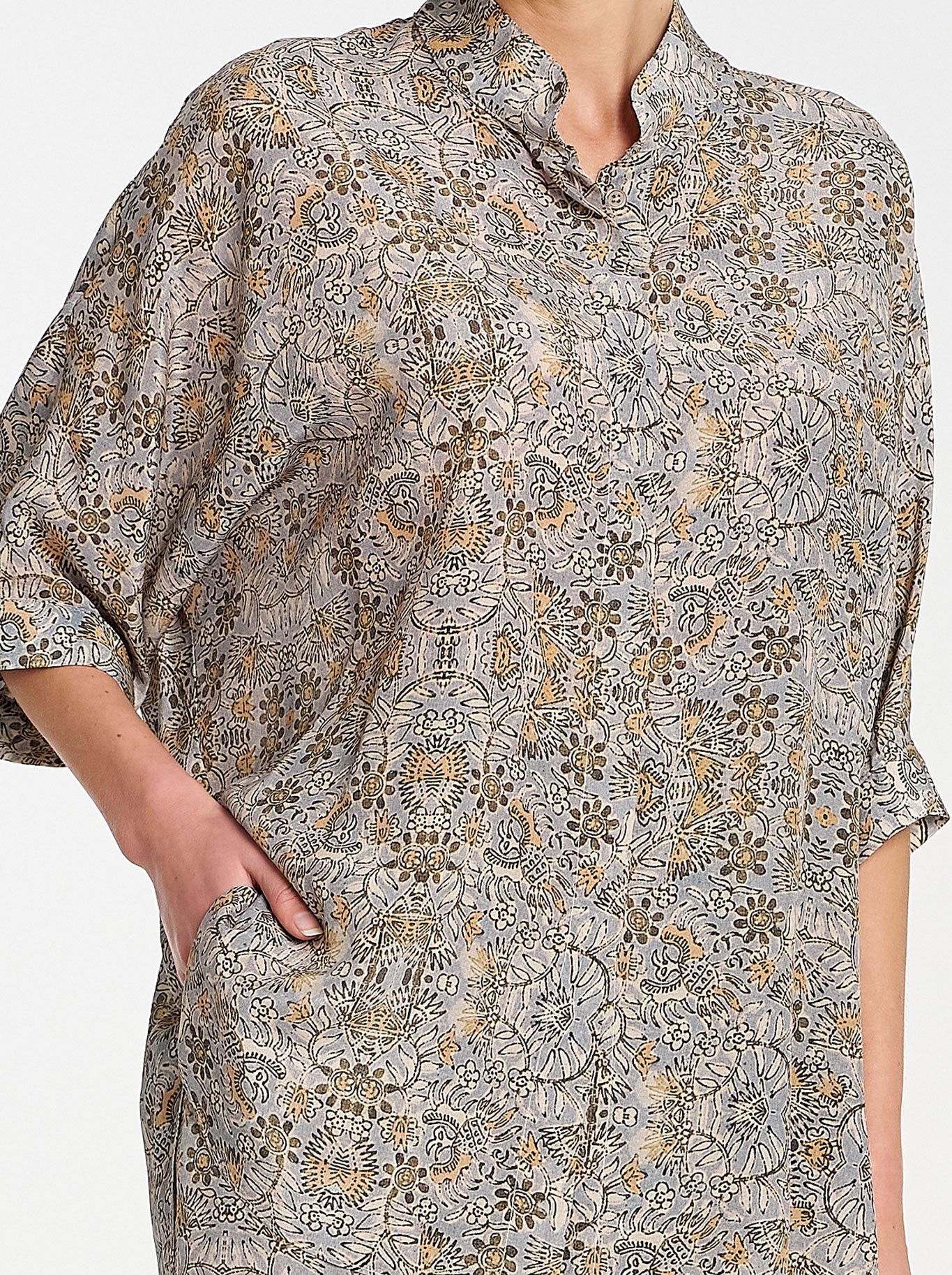Villa Overshirt - Spinifex Print