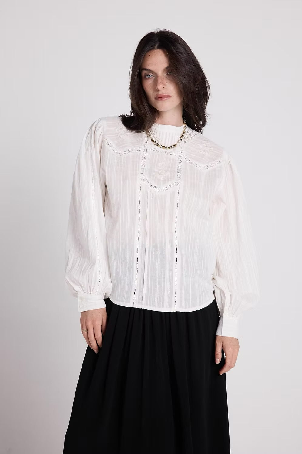 Feria Ecru Blouse