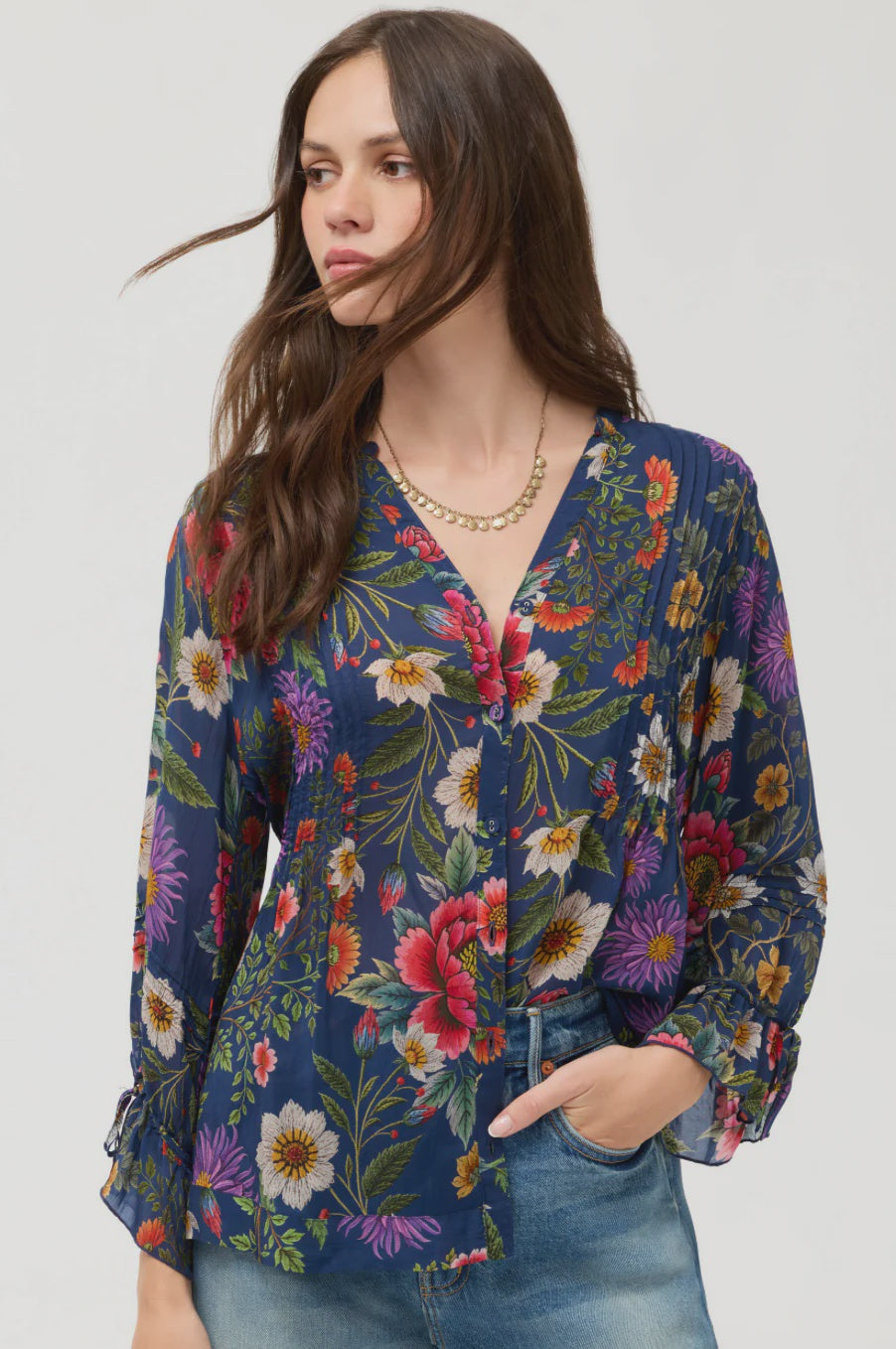 Darmis Blouse - Lilla
