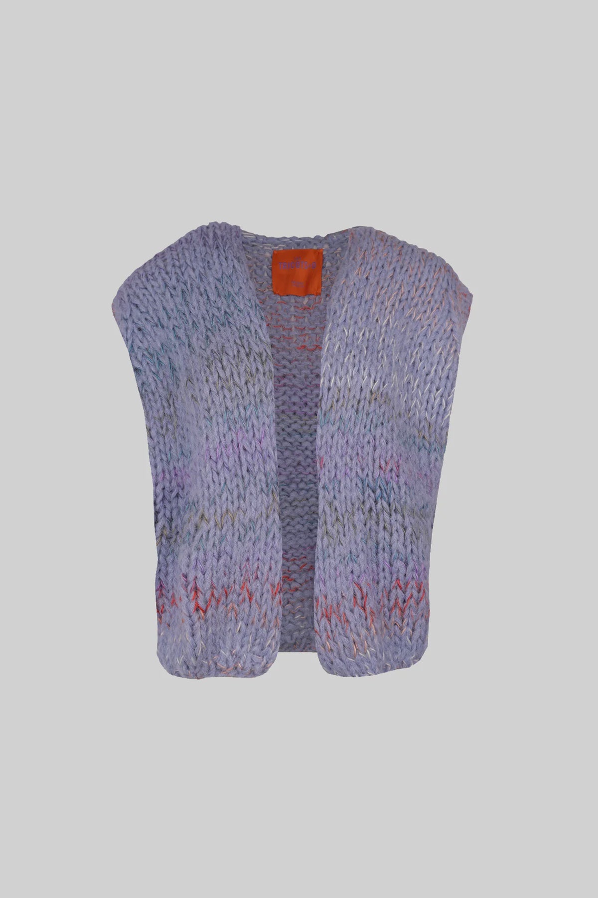 Mae Sleeveless Cardigan - Jeans Blue