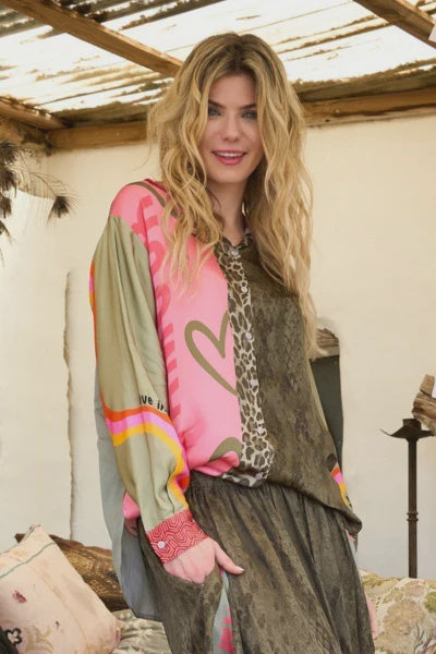 Leo Rainbow Blouse