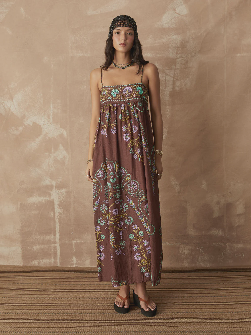Darjeeling Maxi Bodice Dress