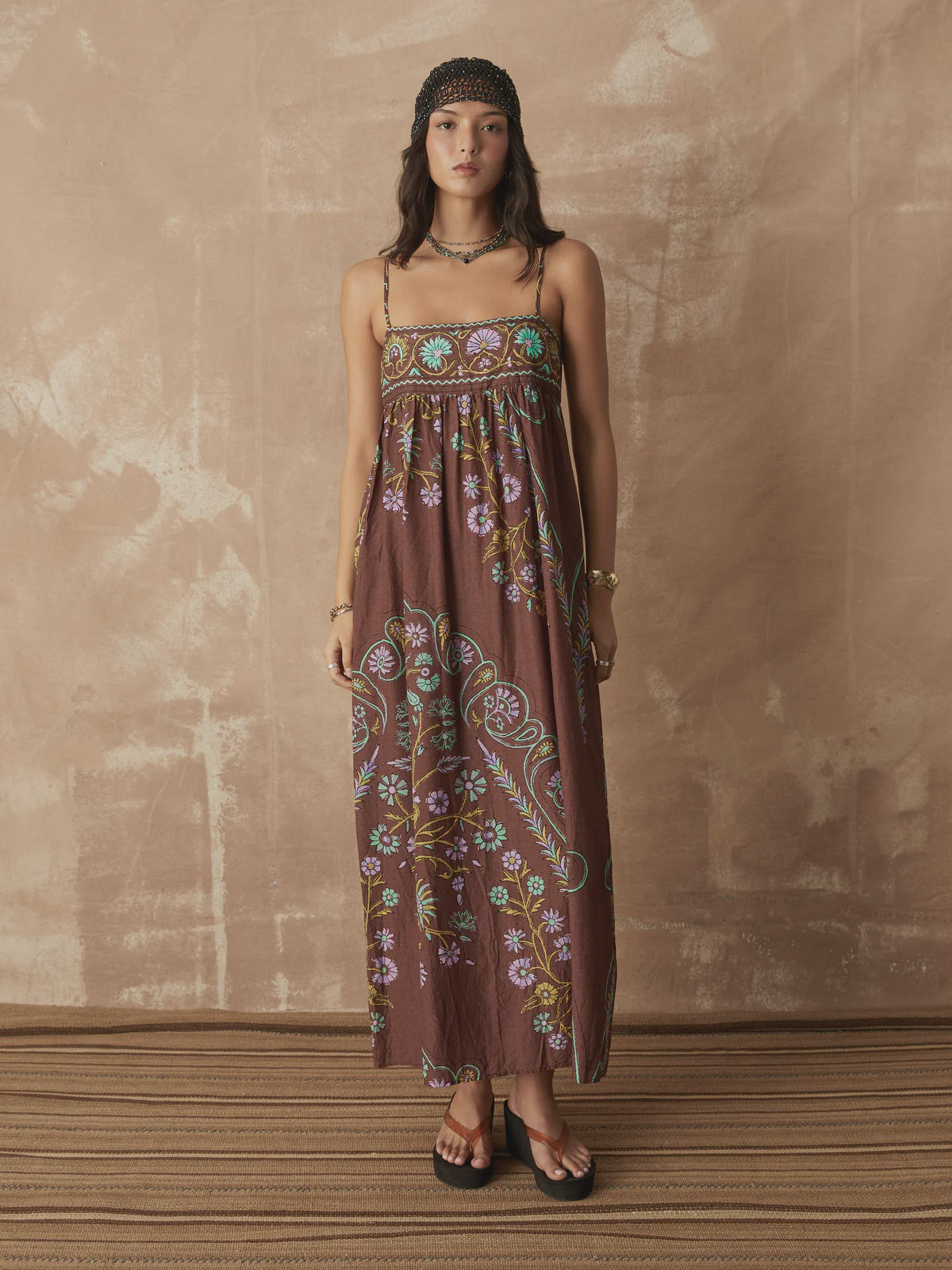 Darjeeling Maxi Bodice Dress
