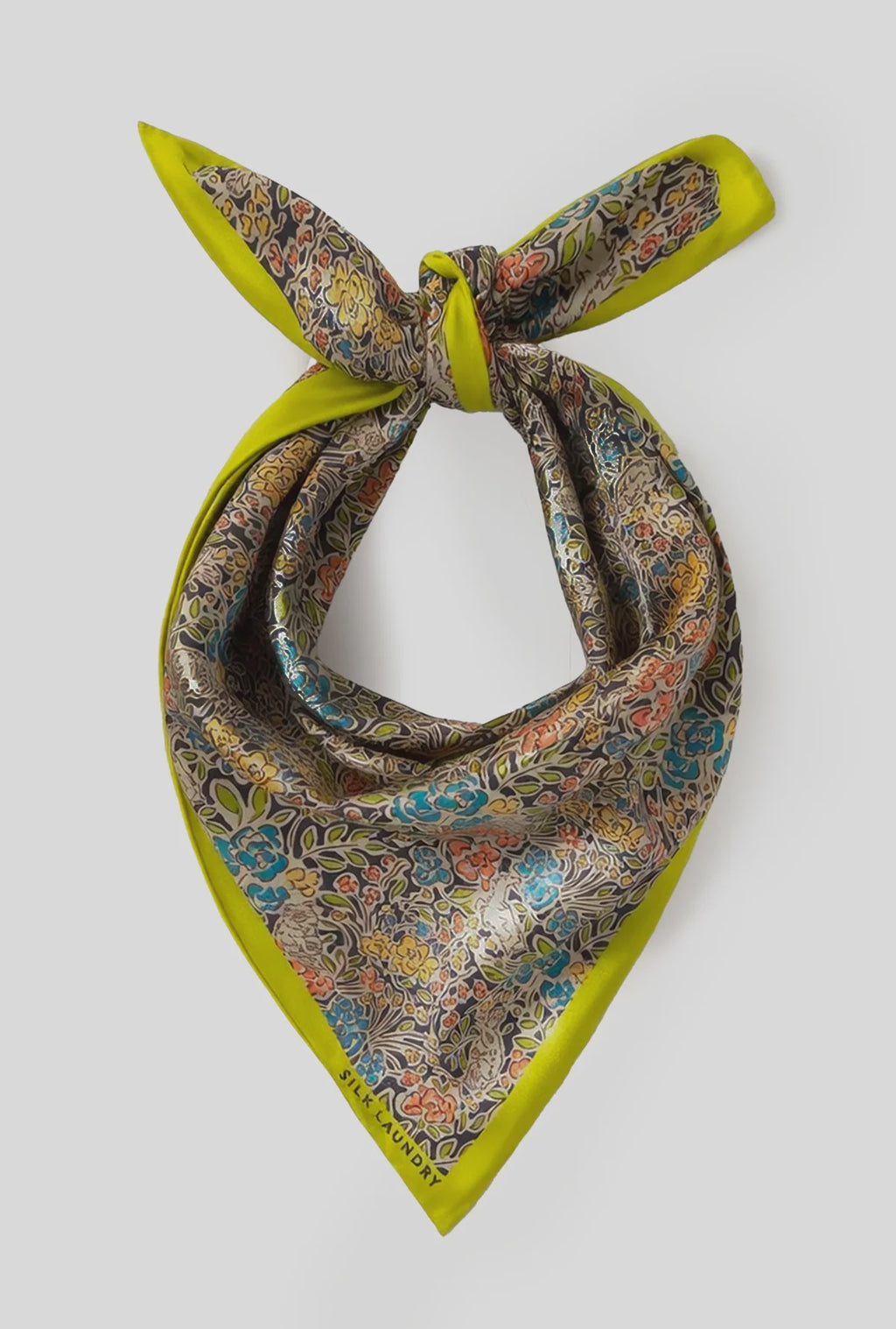 Twill Scarf - Sugar Floral