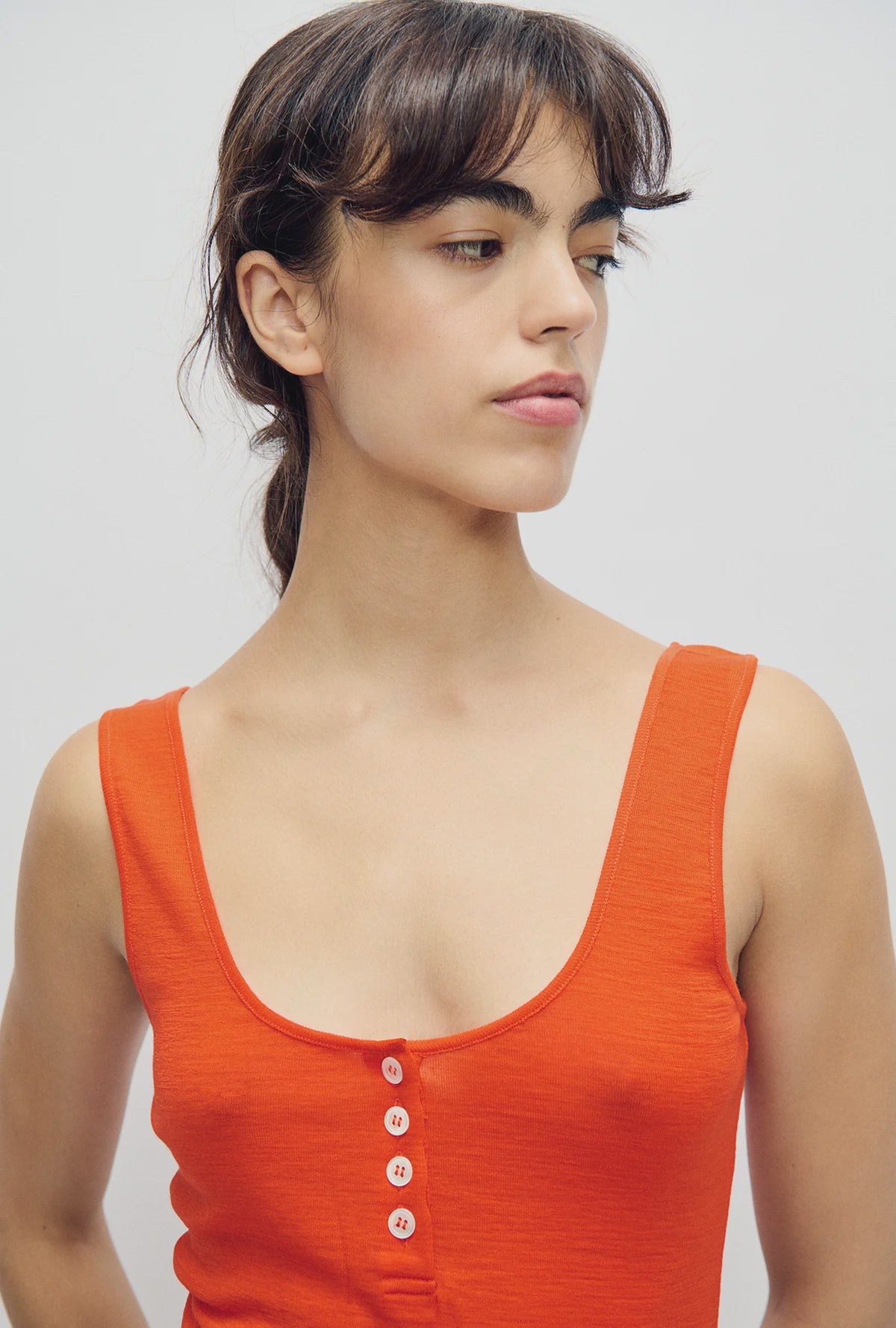 Merino Henley Tank