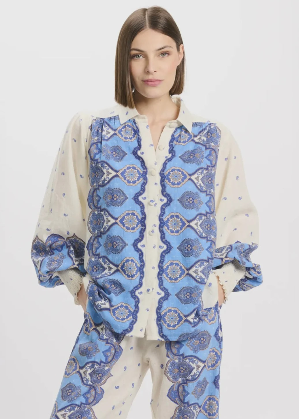 Viki Blue Shirt