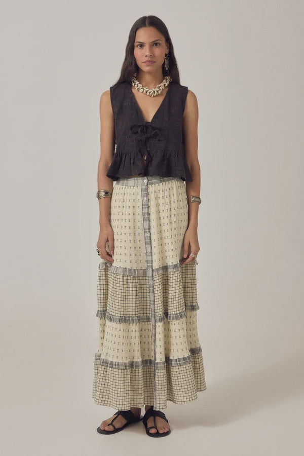 Cosette Skirt - Patchwork Notes