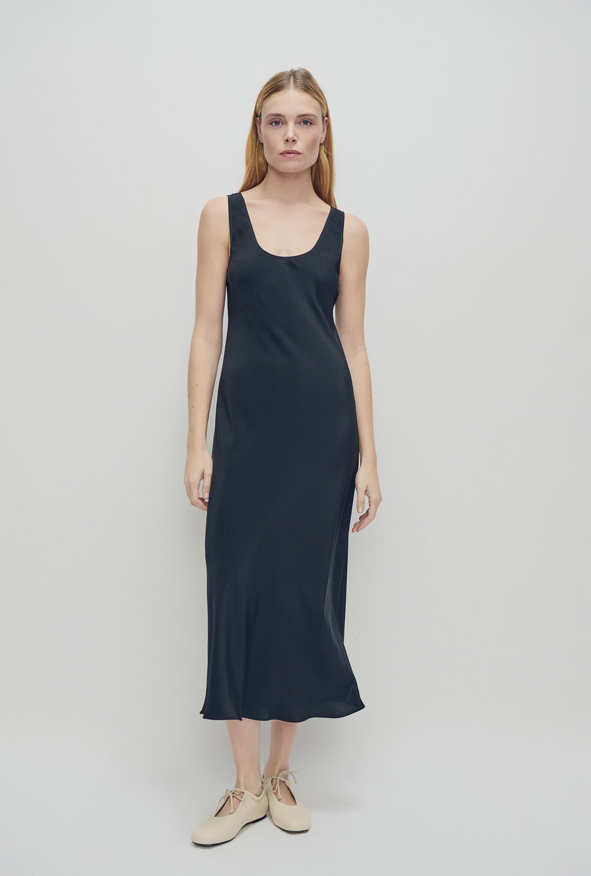 CDC Scoop Neck Dress - Black