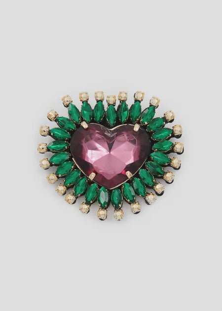 Koeur  Heart Brooch