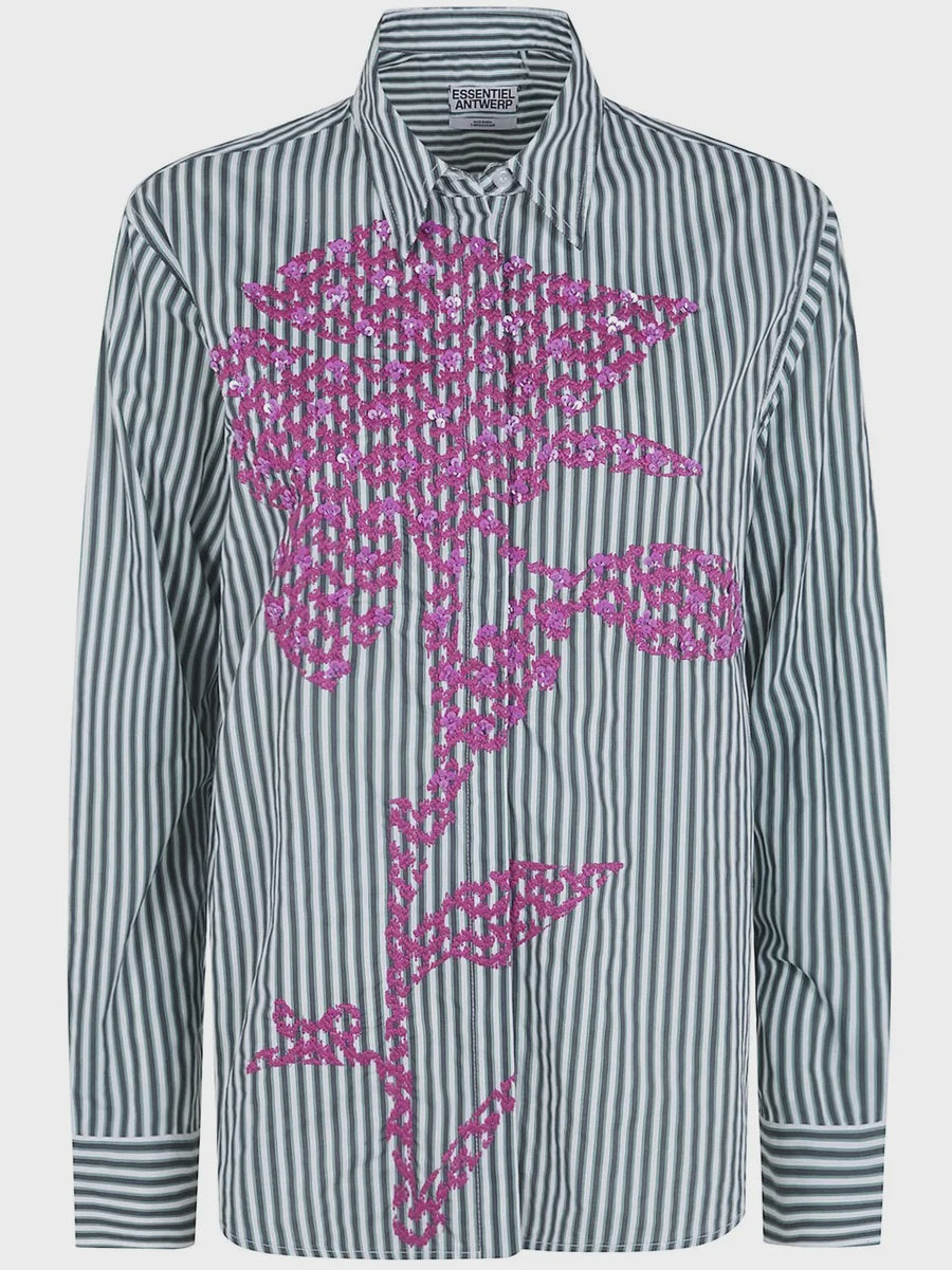 Kdot embroidered shirt