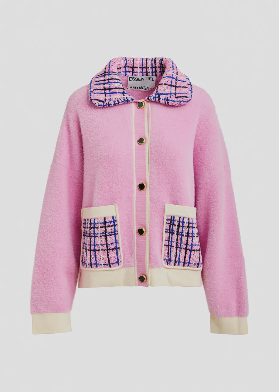 Joilu Cardigan - Pink