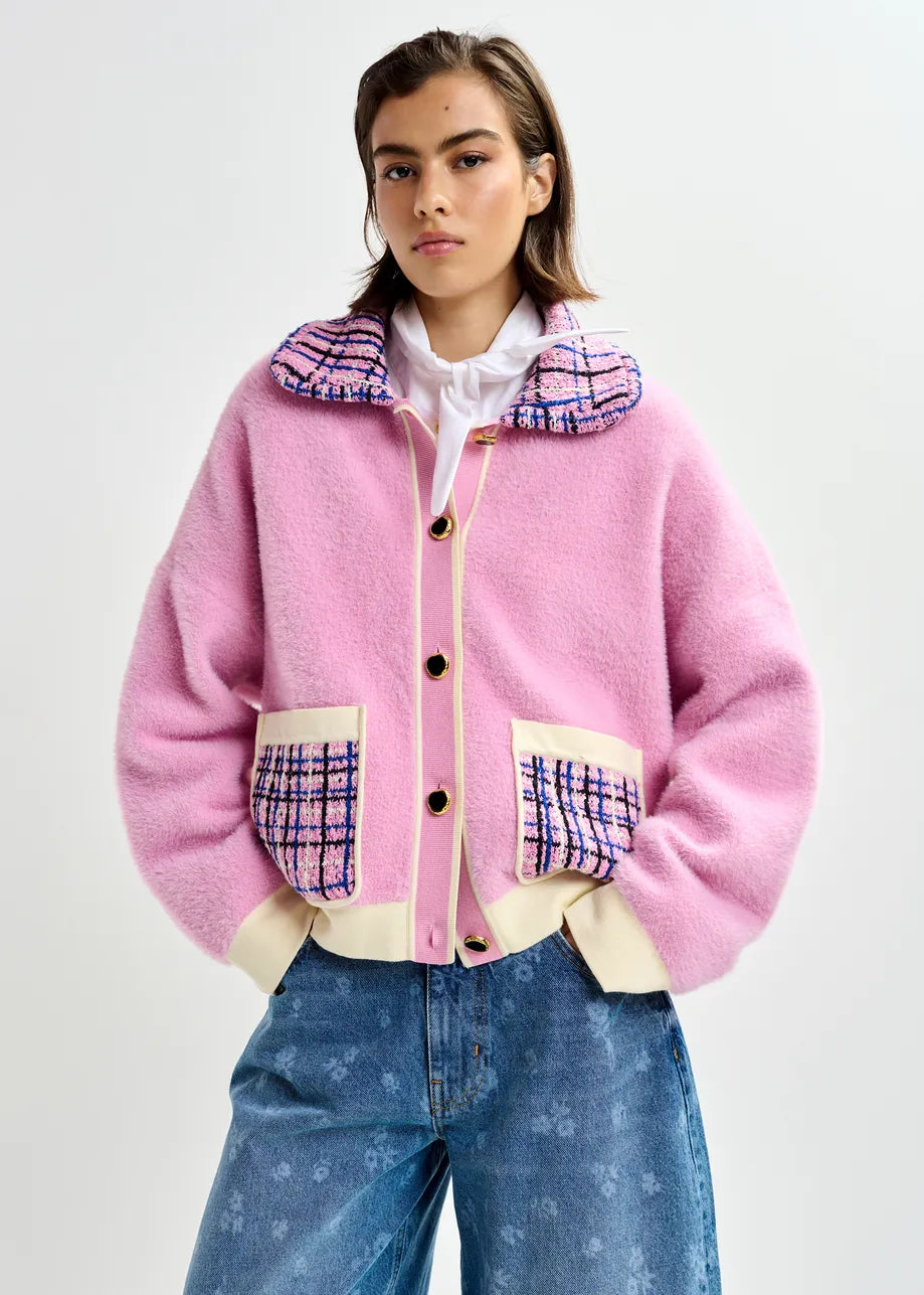 Joilu Cardigan - Pink