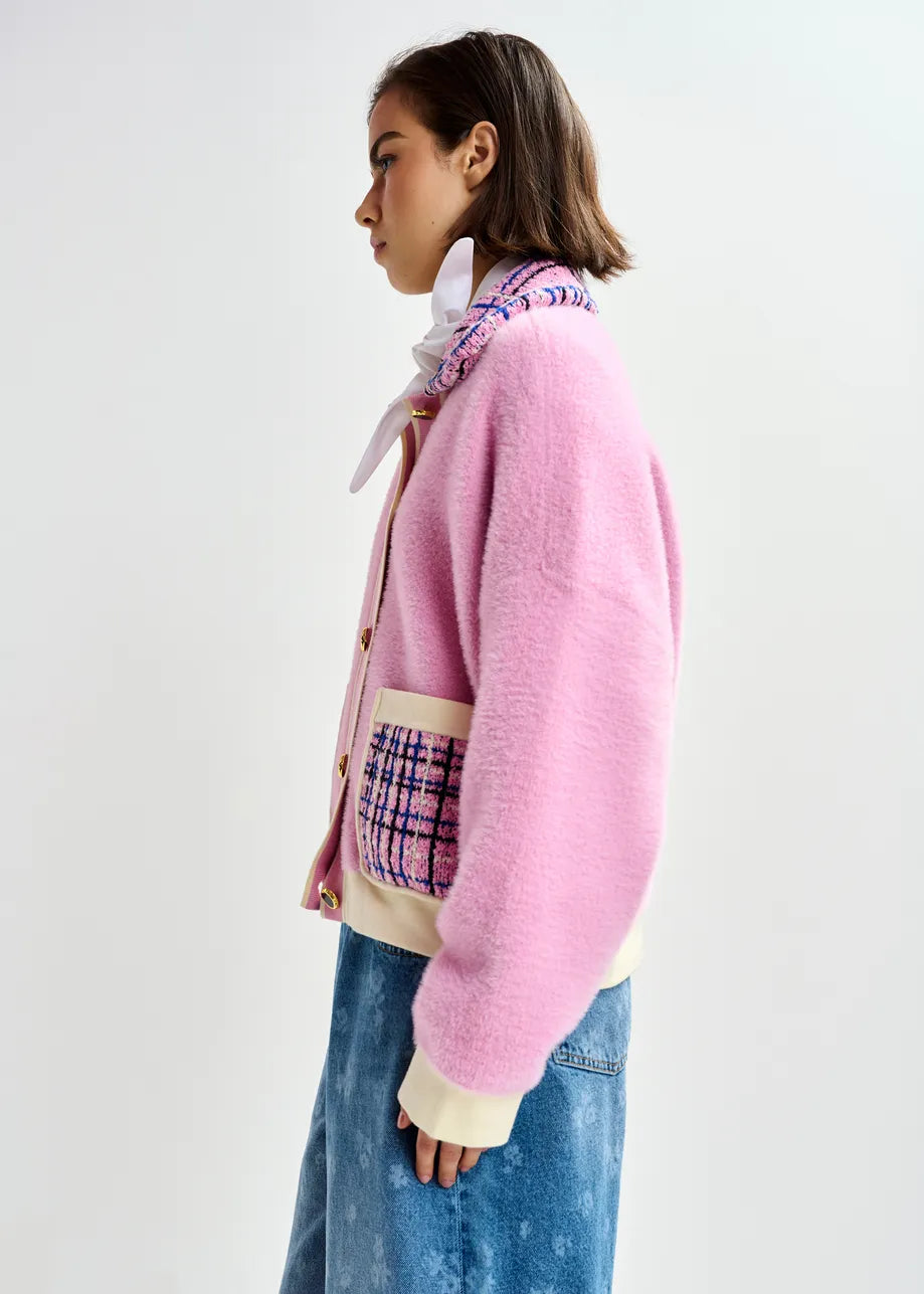 Joilu Cardigan - Pink