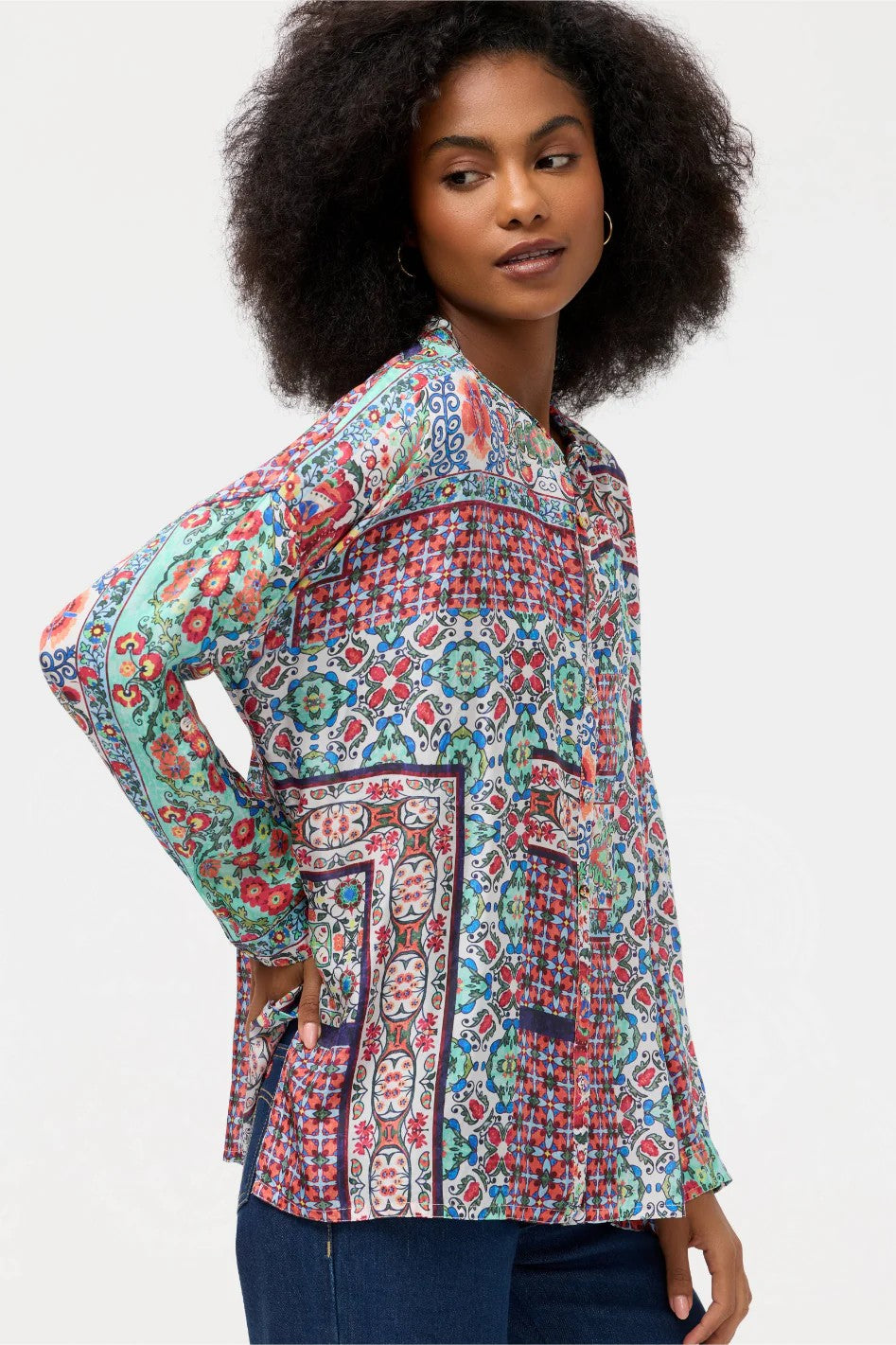 Audrey Oversized Blouse - Selia