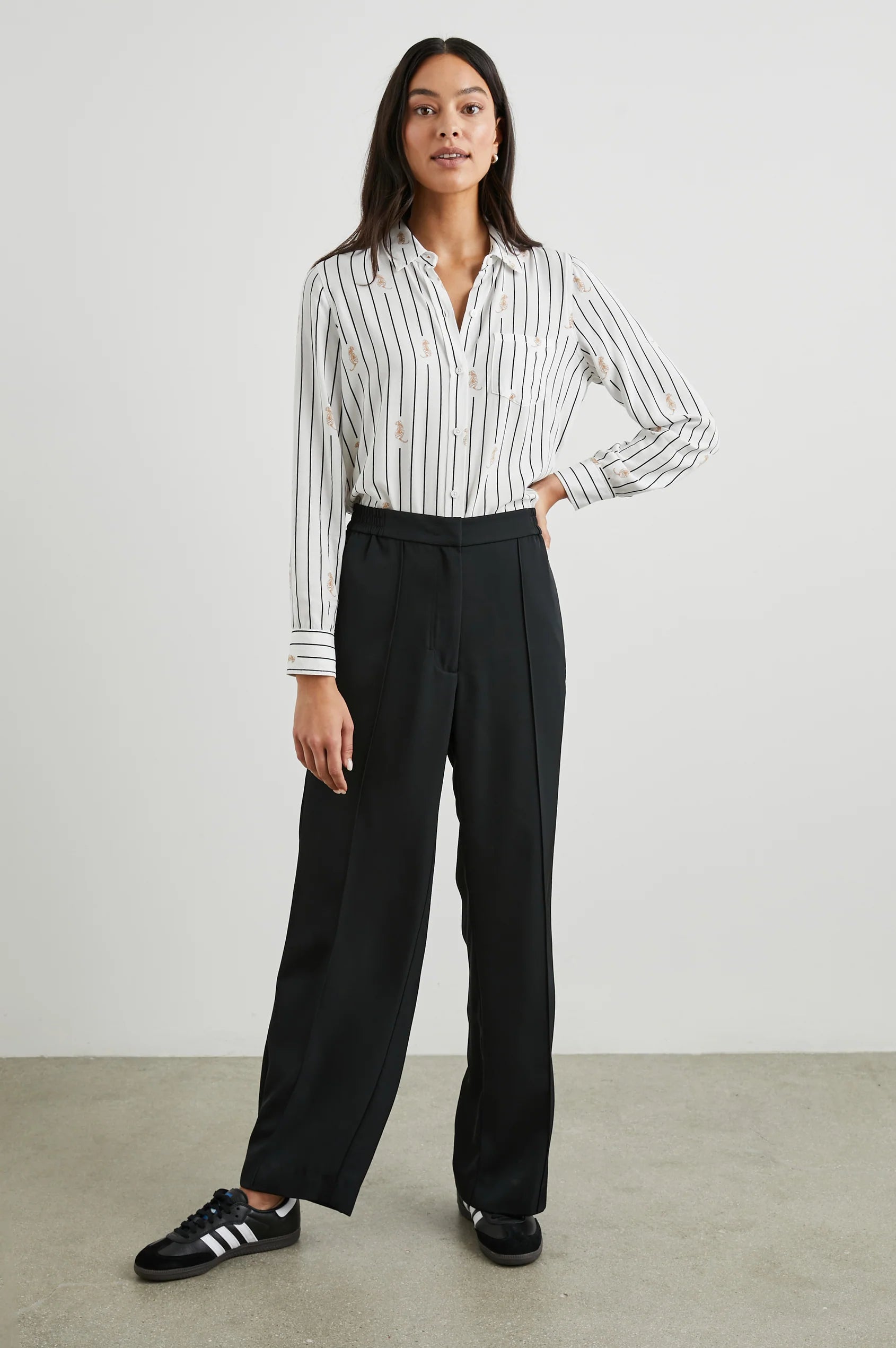 Kathryn Shirt - Striped Tiger