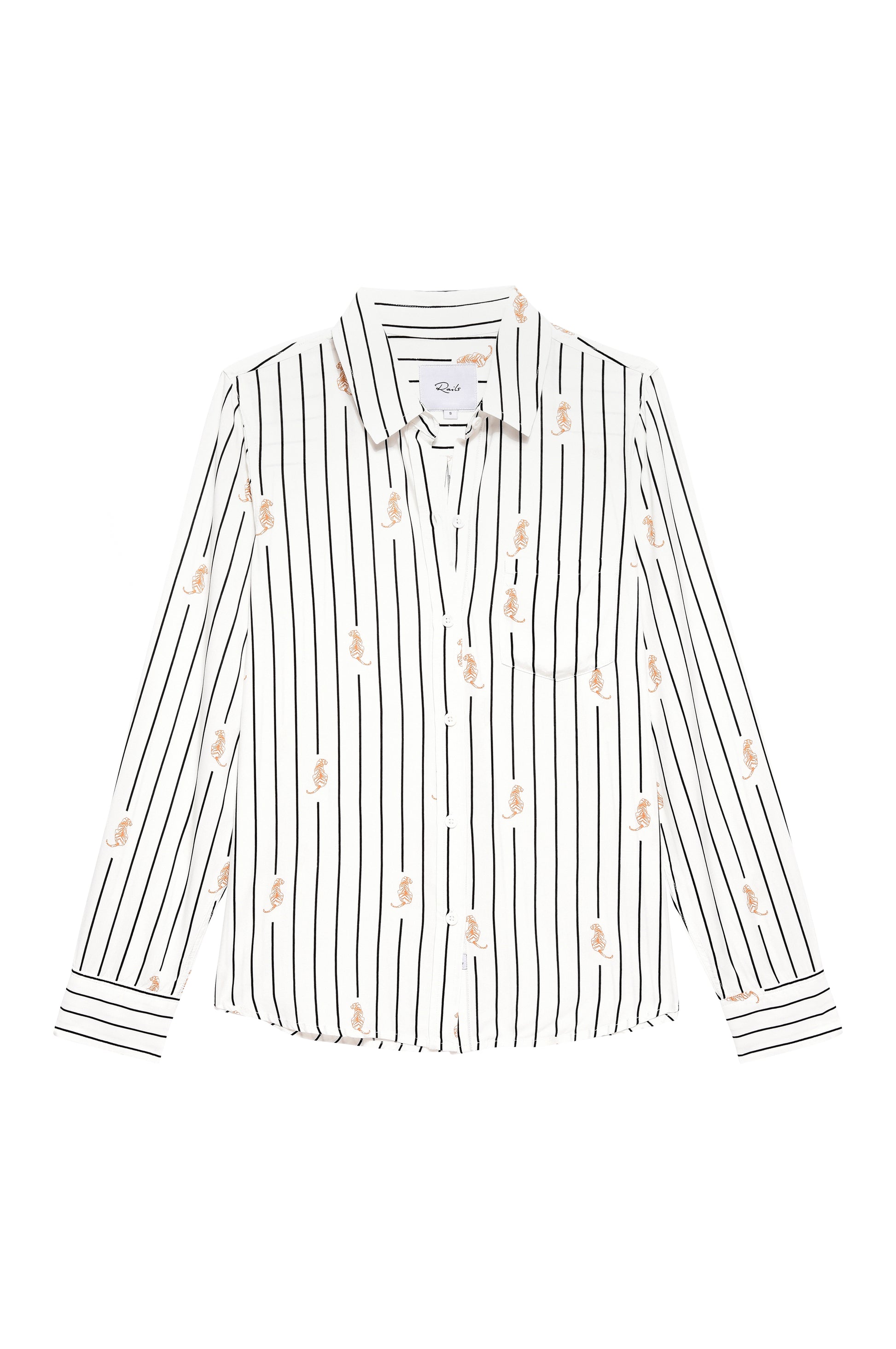Kathryn Shirt - Striped Tiger