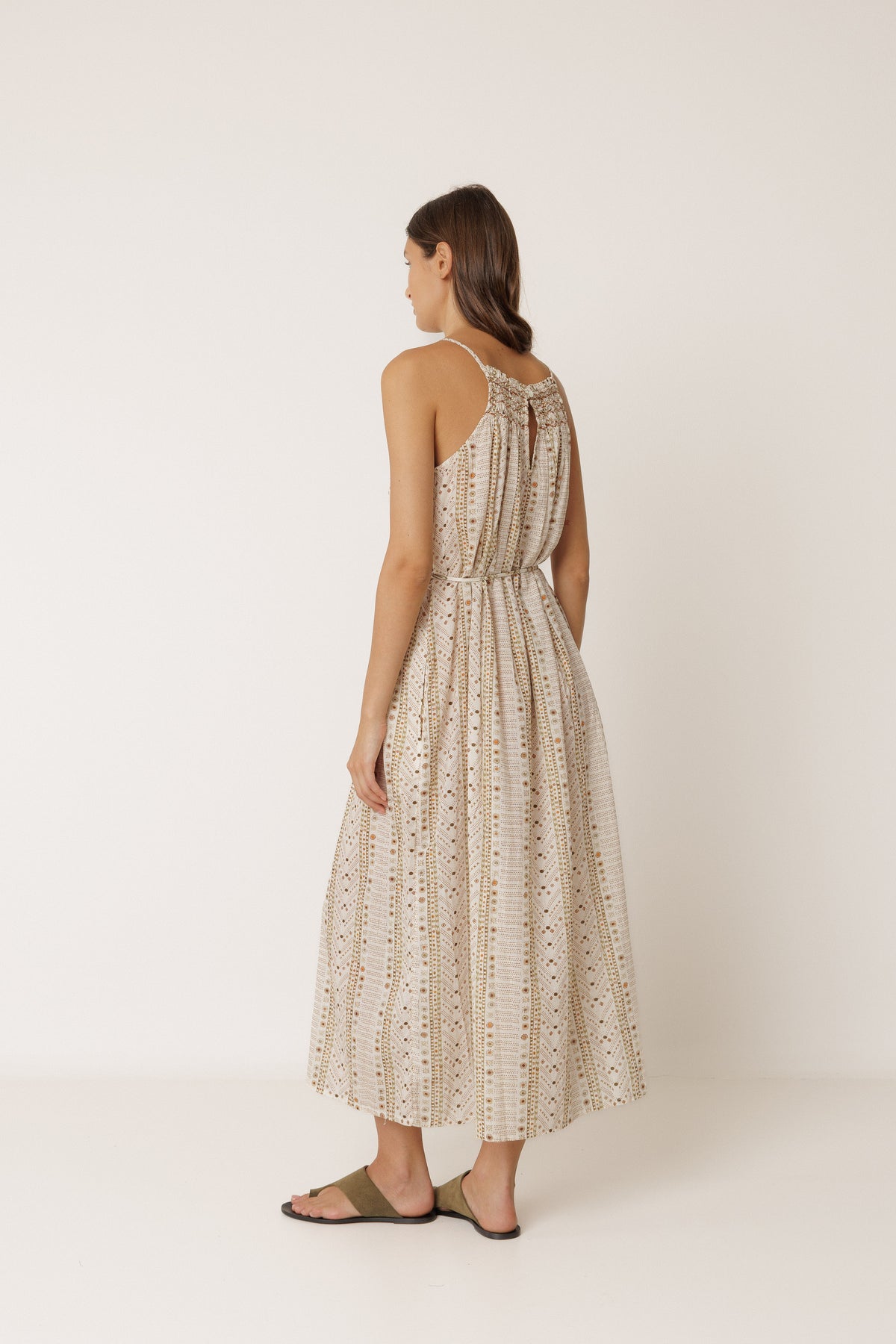 Cotton Halter Dress