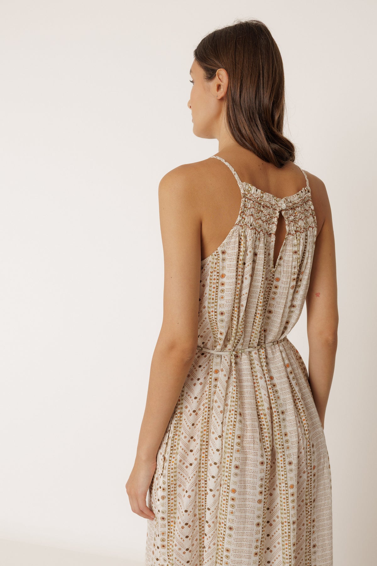 Cotton Halter Dress
