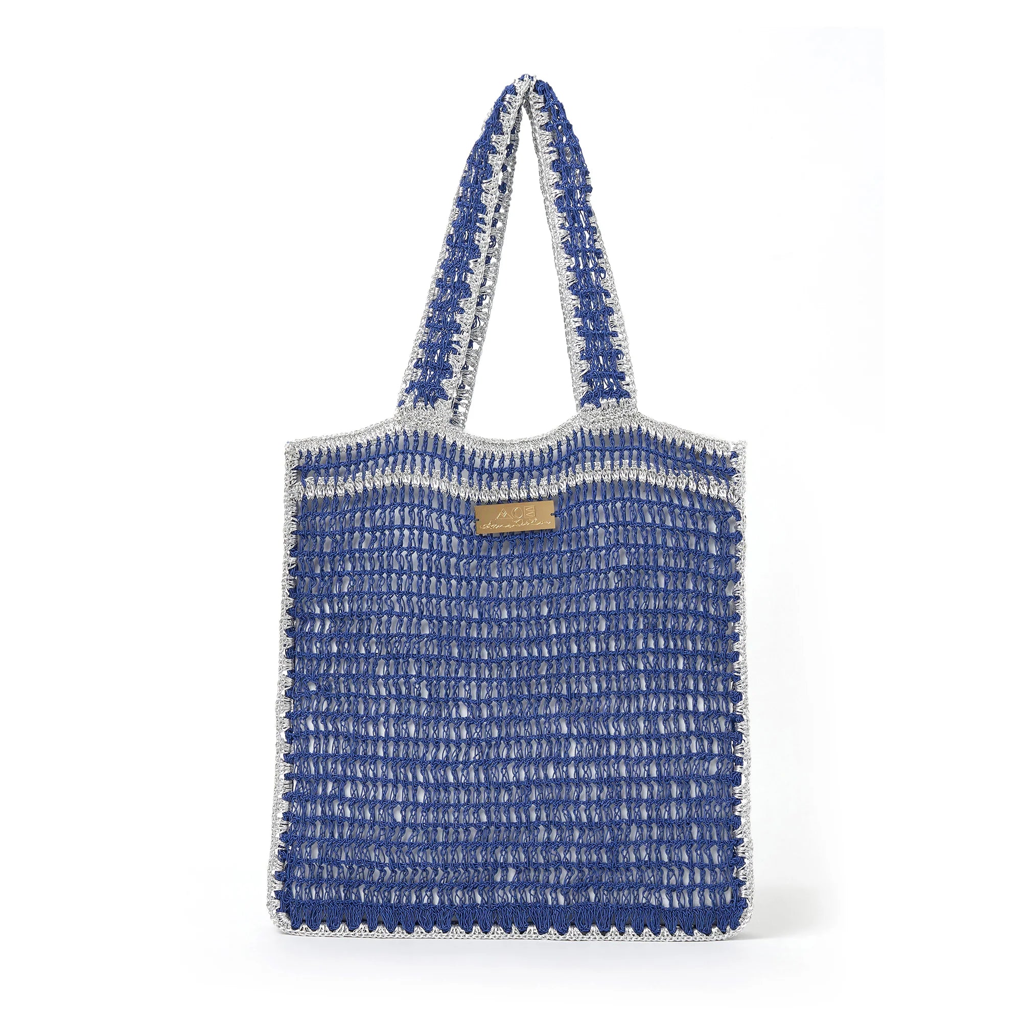 Lani Beach Bag - Pearl and gold