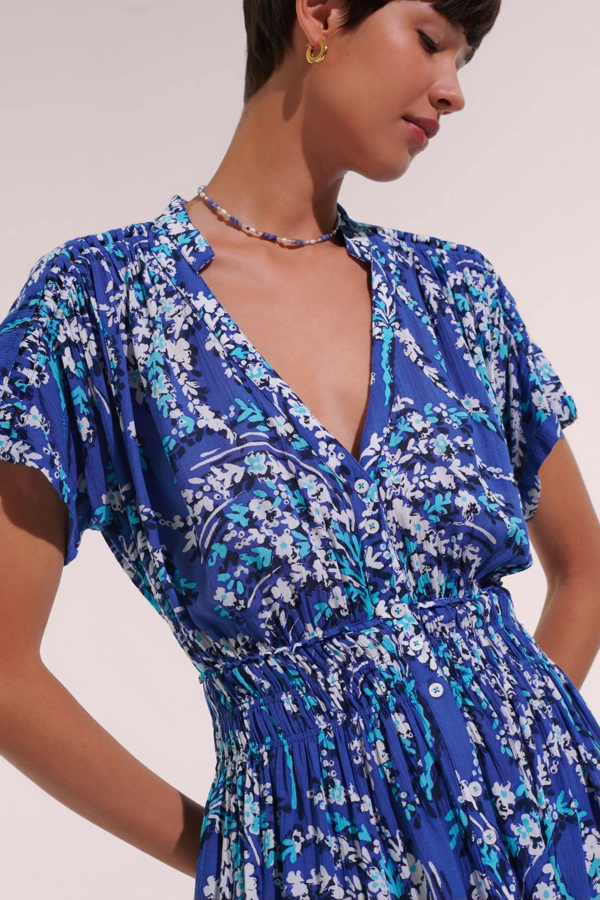 Becky Long Dress - Royal Palmery